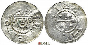 Денарий, Германия, Нижняя Лотарингия, Hg. Ordulf (1059-1072), м.д. Jever, Dbg. 597