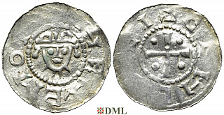 Денарий, Германия, Нижняя Лотарингия, Hg. Ordulf (1059-1072), м.д. Jever, Dbg. 597
