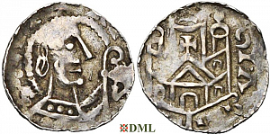 Денарий, Германия, Нижняя Лотарингия, Otbert (1091-1119), м.д. Luttich, Ilisch 2014, 34.53