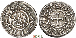 Денье, Каролинги, Eudes (Odo) (887-898), м.д. Orléans, Depeyrot 730