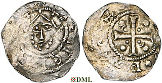 Денарий, Германия, Нижняя Лотарингия, Hendrik III (1039-1056) или Hendrik IV (1056-1084), м.д. Unknown mints, Ilisch 2000, 9.3