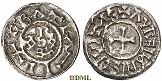 Денье, Каролинги, Eudes (Odo) (887-898), м.д. Orléans, Depeyrot 730