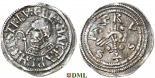Денарий, Германия, Верхняя Лотарингия, Eberhard (1047-1066), м.д. Trier, Dbg. 474