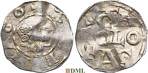 Денарий, Германия, Нижняя Лотарингия, Heinrich III (1039-1056), м.д. Remagen, Dbg. 431