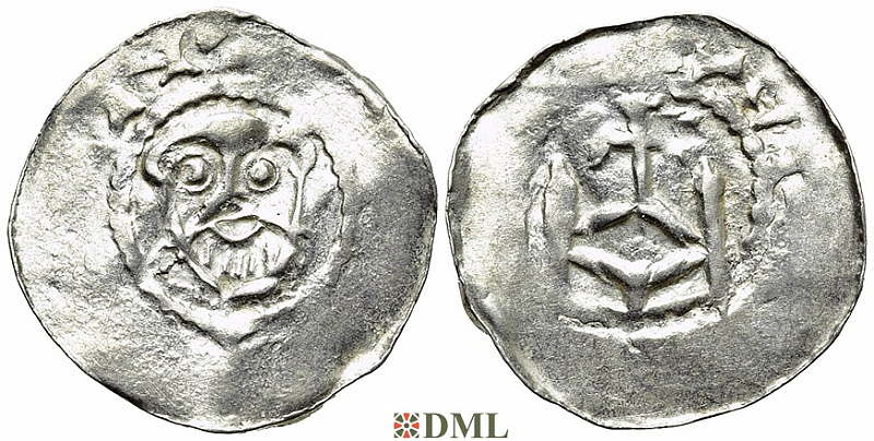 Денарий, Германия, Нижняя Лотарингия, Anonymous bishop, Umkreis von Emden, Dbg 1311