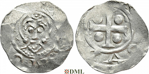 Денарий, Германия, Нижняя Лотарингия, Bernold (1046-1054), м.д. Deventer, Ilisch 2000, 1.13-1.15