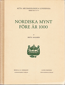 Malmer B.  Nordiska mynt före år 1000
