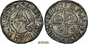Денарий, Англия, Cnut (1016-1035), м.д. London, монетарий Eadgar, North 787