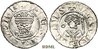Денарий, Германия, Нижняя Лотарингия, Wilhelm (1054-1076), м.д. Groningen, Ilisch 2000, 18.10