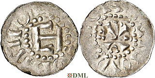 Денарий, Германия, Саксония, Thietmar (†1048), м.д. Munzstatte? (Niederelbe), Dbg. 1290