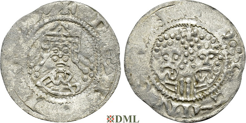 Денарий, Германия, Нижняя Лотарингия, Gf. Egbert II (1068-1090), Frisian imitations