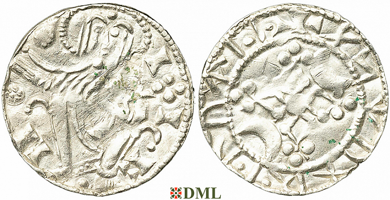 Денарий, Дания, Sven Estridsen (1047-1075), м.д. Lund, Hbg. 30