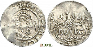 Денарий, Германия, Нижняя Лотарингия, Heinrich III (1039-1046), м.д. Duisburg, Dbg. 1515