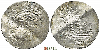 Денарий, Германия, Франкония, EB. Luitpold (1051-1059), м.д. Mainz, Dbg. 807