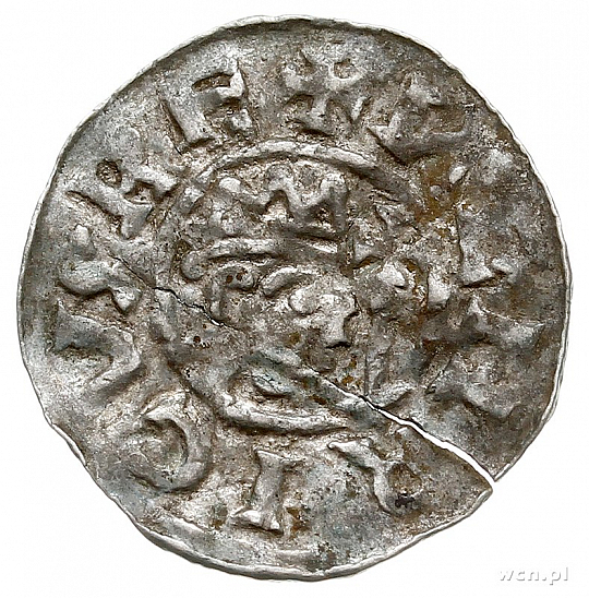 Денарий, Германия, Нижняя Лотарингия, Bruno III (1050-1057), м.д. Dokkum, Ilisch 2000, 21.19