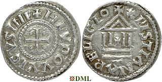 Денье, Каролинги, Louis le Pieux  (814-840), Depeyrot 