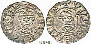 Денарий, Германия, Нижняя Лотарингия, B. Wilhelm (1054-1076), м.д. Groningen, Ilisch 2000 18.9