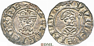 Денарий, Германия, Нижняя Лотарингия, B. Wilhelm (1054-1076), м.д. Groningen, Ilisch 2000 18.9