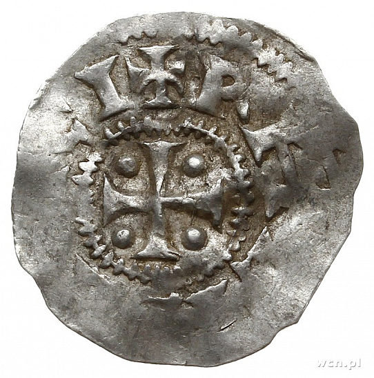 Денарий, Германия, Нижняя Лотарингия, K. Heinrich II (1014-1024), м.д. Koln, Dbg. 358