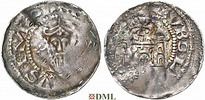 Денарий, Германия, Франкония, EB. Luitpold (1051-1059), м.д. Mainz, Dbg. 807