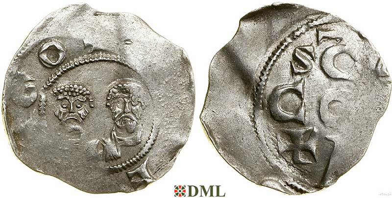 Денарий, Германия, Нижняя Лотарингия, Heinrich III (1039-1056), м.д. Remagen, Dbg. 431