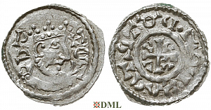 Денарий, Германия, Бавария, Heinrich III (1039-1056), м.д. Regensburg, Hahn 1976, 38A