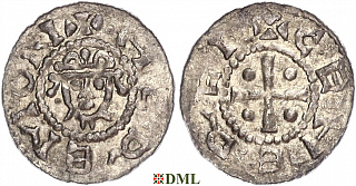 Денарий, Германия, Нижняя Лотарингия, Hermann (1059-1074), м.д. Jever, Dbg. 597
