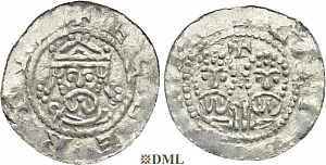 Денарий, Германия, Нижняя Лотарингия, Egbert II (1068-1090), м.д. Garrelsweer, Ilisch 2000, 22.9 