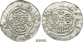 Денарий, Германия, Нижняя Лотарингия, Egbert II (1068-1090), м.д. Garrelsweer, Ilisch 2000, 22.9 
