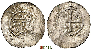 Денарий, Германия, Нижняя Лотарингия, Ordulf  (1059-1072), м.д. Jever, Dbg. 595