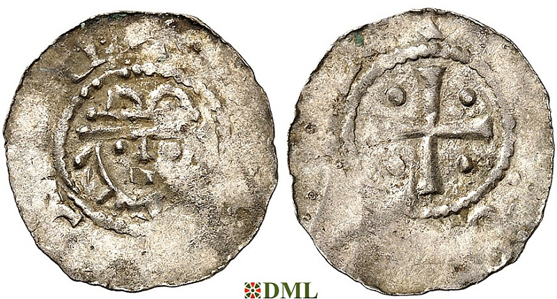 Денарий, Германия, Нижняя Лотарингия, Ordulf  (1059-1072), м.д. Jever, Dbg. 595