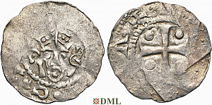 Денарий, Германия, Нижняя Лотарингия, Anonymous bishop, м.д. Zaltbommel, Ilisch 2000, 4.11