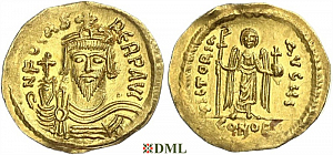 Солид, Византия, Focas (602-610), м.д. Constantinople