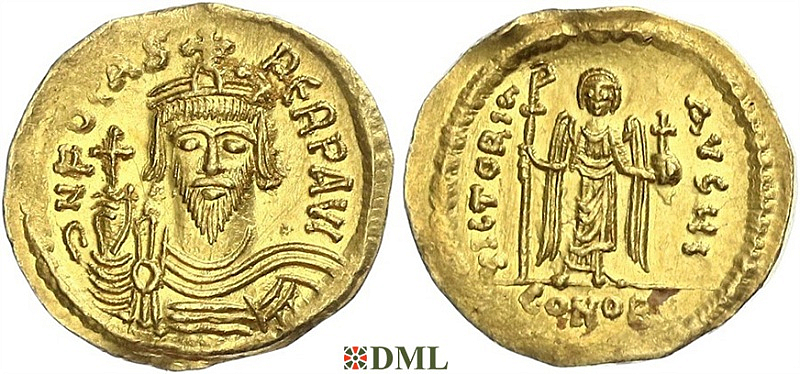 Солид, Византия, Focas (602-610), м.д. Constantinople