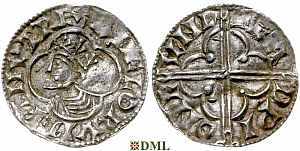Денарий, Англия, Cnut (1016-1035), м.д. London, монетарий Eadwine, North 781