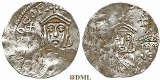 Денарий, Германия, Франкония, Heinrich II (1002-1024), м.д. Mainz, Dbg. 1240