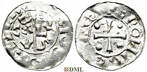 Денарий, Германия, Нижняя Лотарингия, B. Bernold (1040-1054), м.д. Groningen, Ilisch 2000 18.3