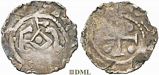 Денарий, Франция, Eustache Ier (vers 1020-1049)
