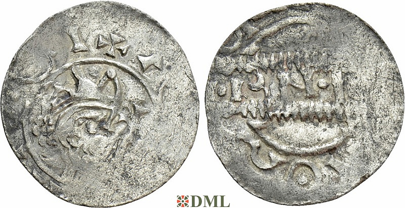Денарий, Германия, Нижняя Лотарингия, Gf. Bruno III (1050-1057), Frisian imitations