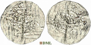 Денарий, Германия, Швабия, Anonymous bishop, м.д. Basel, Dbg.