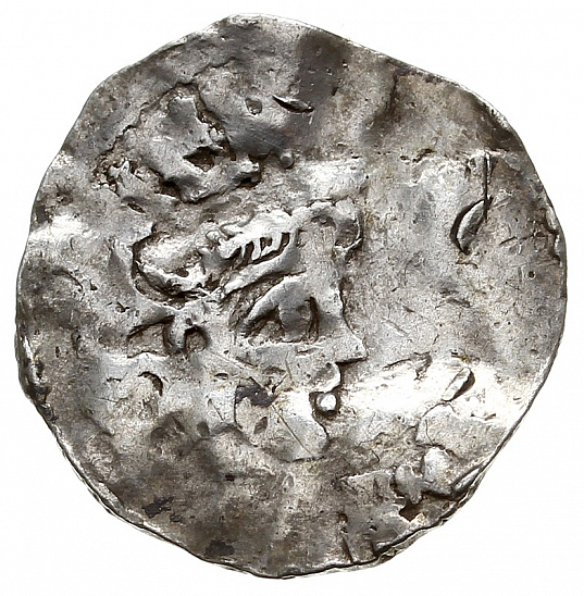 Денарий, Германия, Нижняя Лотарингия, Heinrich II (1002-1024), м.д. Maastricht