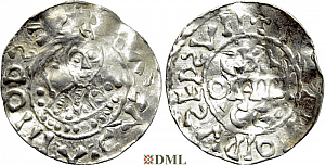 Денарий, Германия, Нижняя Лотарингия, B. Bernold (1040-1054), м.д. Groningen, Ilisch 2000 18.1