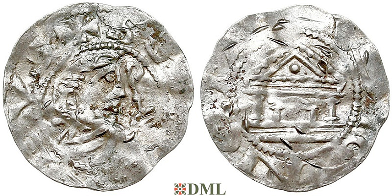 Денарий, Германия, Франкония, EB. Siegfried I (1060-1084), м.д. Mainz, Dbg. 812