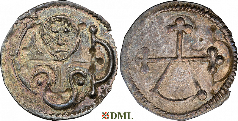 Денарий, Дания, Harald I (936-987), м.д. Hedeby, Hbg. 3