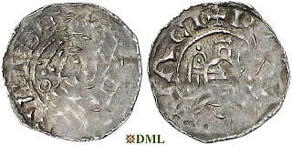 Денарий, Германия, Бавария, Henrich IV (1056-1106), м.д. Regensburg, Hahn 1976, 53