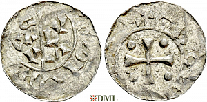 Денарий, Германия, Нижняя Лотарингия, B. Bernold (1040-1054), м.д. Groningen, Ilisch 2000 18.3