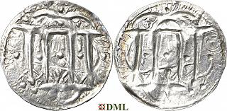 Денарий, Дания, Harald I (936-987), м.д. Hedeby, Hbg. 1 