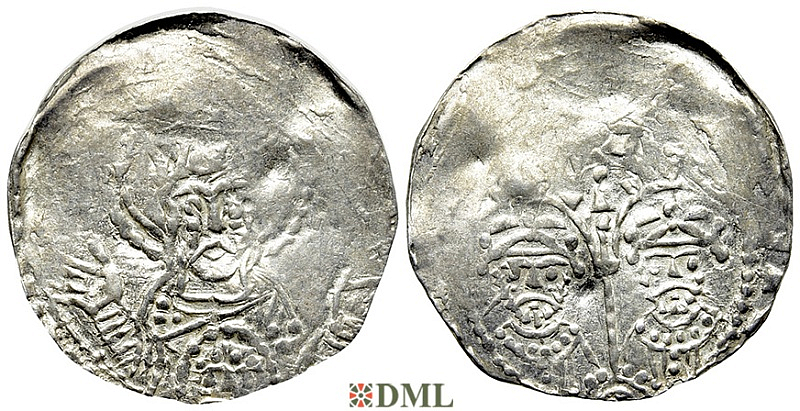 Денарий, Германия, Франкония, Heinrich III (1039-1056), м.д. Speyer, Dbg. 1635