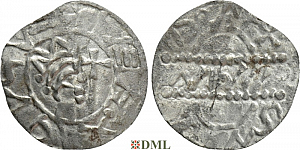 Денарий, Германия, Нижняя Лотарингия, Gf. Bruno III (1050-1057), Frisian imitations