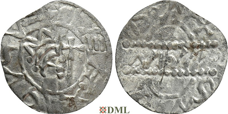 Денарий, Германия, Нижняя Лотарингия, Gf. Bruno III (1050-1057), Frisian imitations